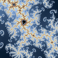 Buy canvas prints of Beautiful zoom into the infinite mathemacial mandelbrot set frac by Michael Piepgras