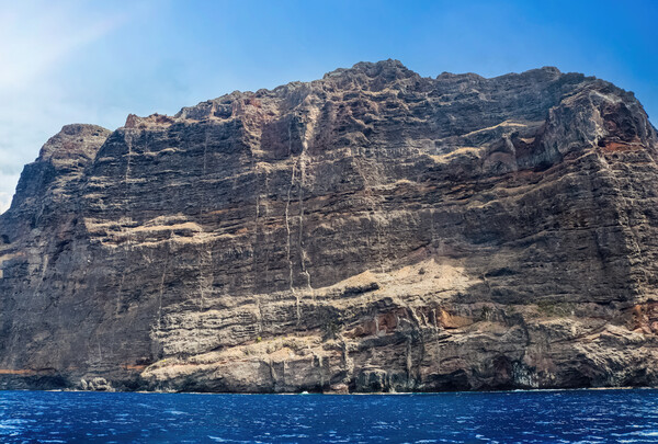 The mighty cliffs of Los Gigantes on the Canary Island of Teneri Picture Board by Michael Piepgras