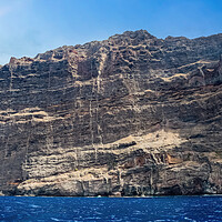 Buy canvas prints of The mighty cliffs of Los Gigantes on the Canary Island of Teneri by Michael Piepgras