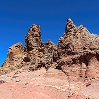 Buy canvas prints of The Roques de Garcia rock formations on the Canary Island of Ten by Michael Piepgras