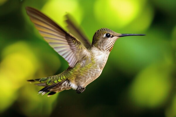 Close up of a hummingbird flying. Picture Board by Michael Piepgras