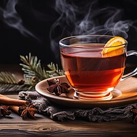 Buy canvas prints of A delicious cup of hot tea. by Michael Piepgras