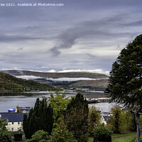 Buy canvas prints of Loch Linnhe Scotland's Highlands by Gilbert Hurree