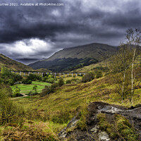 Buy canvas prints of Scotland's Iconic Glenfinnan Viaduct Unveiled by Gilbert Hurree