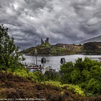 Buy canvas prints of Kyleakin's Relic: Ruined Caisteal Maol by Gilbert Hurree