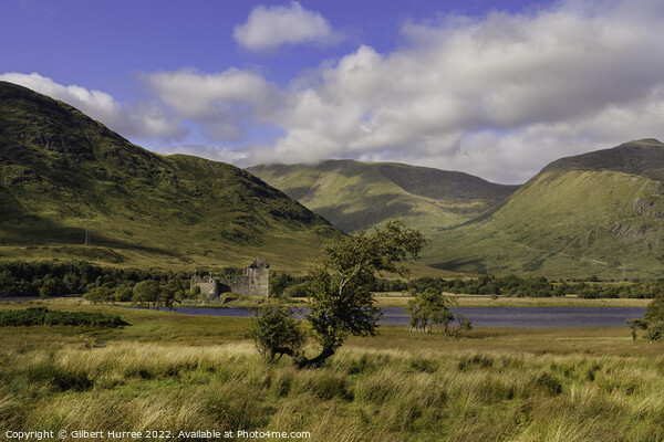 The Historic Echoes of Kilchurn Castle Picture Board by Gilbert Hurree