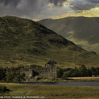 Buy canvas prints of The Mystical Kilchurn Castle: A Scottish Tale by Gilbert Hurree