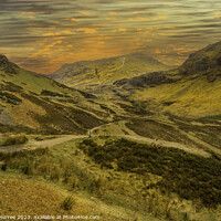 Buy canvas prints of Captivating Glencoe: Nature's Dramatic Canvas by Gilbert Hurree