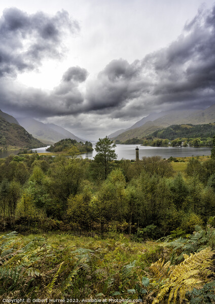 Captivating Glen Finnan Tribute Picture Board by Gilbert Hurree