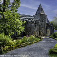 Buy canvas prints of Scottish Solitude: St Conans Kirk by Gilbert Hurree