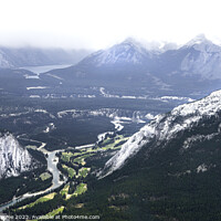 Buy canvas prints of Sulphur Mountain by Gilbert Hurree