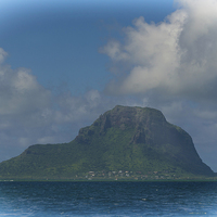 Buy canvas prints of Le Morne by Gilbert Hurree