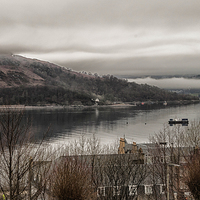 Buy canvas prints of  Loch Long Scotland by Gilbert Hurree