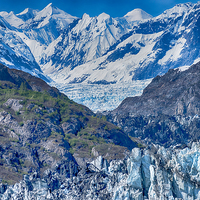 Buy canvas prints of  Alaskan Glaciers by Gilbert Hurree
