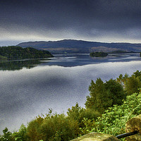 Buy canvas prints of Scotland's Serene Sanctuary, Loch Awe by Gilbert Hurree