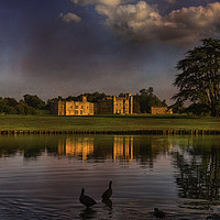 Buy canvas prints of 'Historic Leeds Castle: A Cherished Royal Residenc by Gilbert Hurree