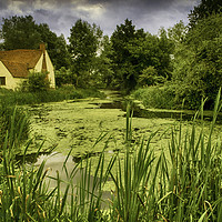Buy canvas prints of Timeless Constable's Icon: Willy Lott's Cottage by Gilbert Hurree