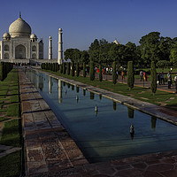 Buy canvas prints of The Taj Mahal: Symbol of Undying Love by Gilbert Hurree