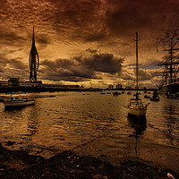 Buy canvas prints of 'Portsmouth's Nautical Legacy' by Gilbert Hurree