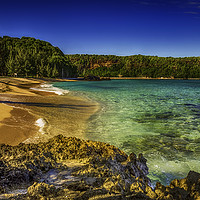 Buy canvas prints of Captivating Black River Beach Vista by Gilbert Hurree