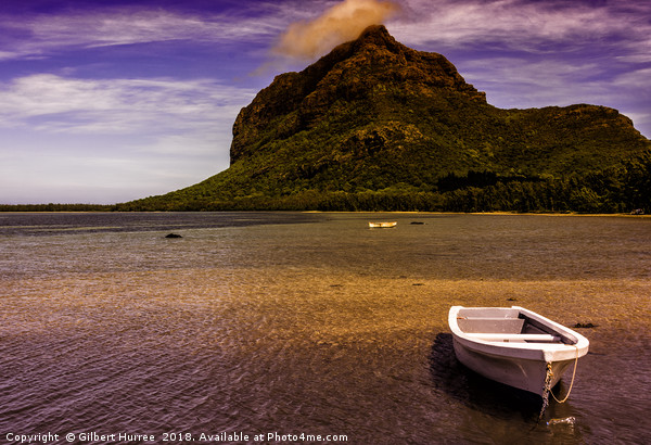 Tranquil Le Morne Brabant: Mauritius' Gem Picture Board by Gilbert Hurree