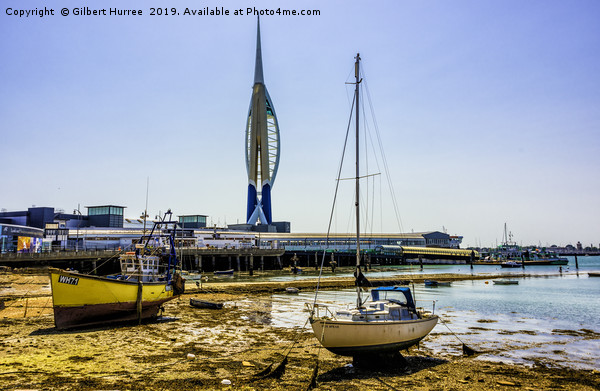The Spinnaker Tower Picture Board by Gilbert Hurree