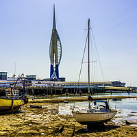 Buy canvas prints of The Spinnaker Tower by Gilbert Hurree