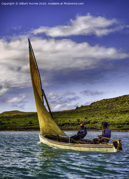 Local Fishermen In Rodrigues Island Picture Board by Gilbert Hurree
