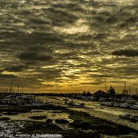 Buy canvas prints of Enchanting Canvey Island Dawn by Gilbert Hurree