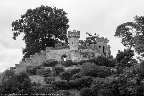 Majestic Warwick Castle Keep Picture Board by Adam Clare