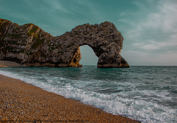 Durdle Door Picture Board by Shannon O'connor
