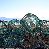 Buy canvas prints of Lobster pots by Chris Mobberley