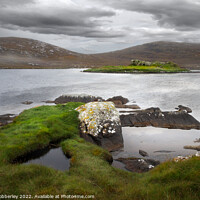 Buy canvas prints of Dun an Sticer on North Uist  by Chris Mobberley