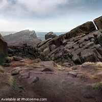Buy canvas prints of The Roaches Moorland by Chris Mobberley