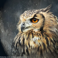 Buy canvas prints of Eagle owl by Chris Mobberley
