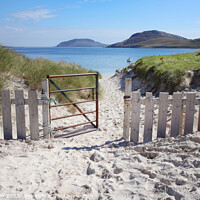 Buy canvas prints of Vatersay Beach, South Barra by Chris Mobberley