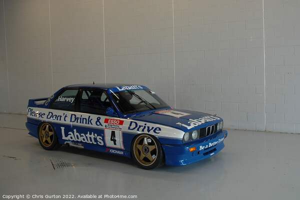 1991 BMW M3 Touring Car Picture Board by Chris Gurton