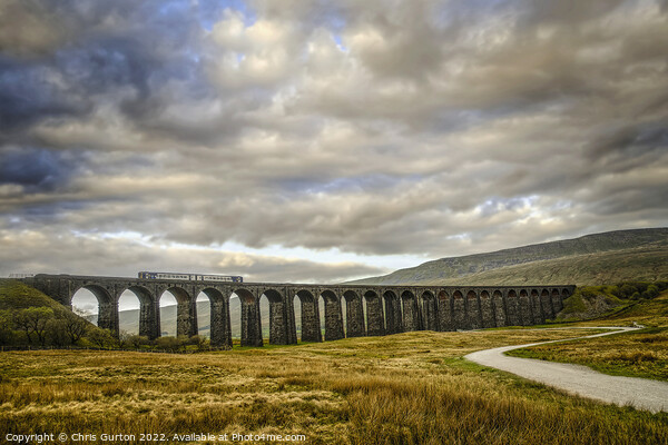 Ribblehead Viaduct Picture Board by Chris Gurton