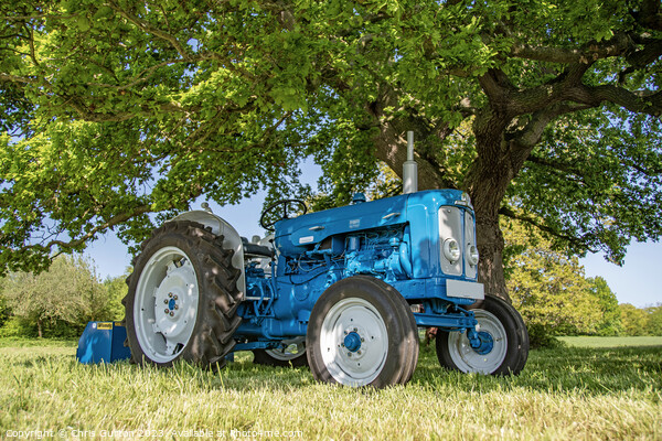 Fordson Super Major Picture Board by Chris Gurton