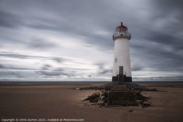 Point of Ayr Lighthouse Picture Board by Chris Gurton