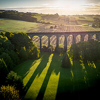 Buy canvas prints of Penistone Viaduct by Apollo Aerial Photography