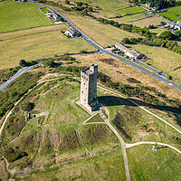 Buy canvas prints of Castle Hill by Apollo Aerial Photography