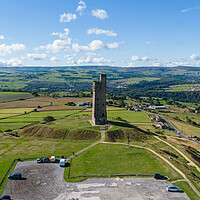 Buy canvas prints of Castle Hill From The Air by Apollo Aerial Photography