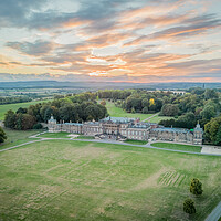 Buy canvas prints of Wentworth Woodhouse From The Air by Apollo Aerial Photography
