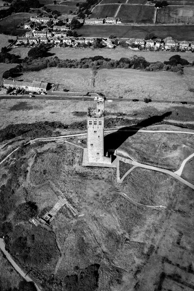 Castle Hill Victoria Tower Picture Board by Apollo Aerial Photography