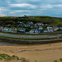 Buy canvas prints of Bude Cornwall by Apollo Aerial Photography