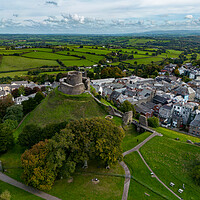 Buy canvas prints of Lauceston Castle by Apollo Aerial Photography