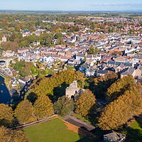 Buy canvas prints of Knaresborough Panoramic by Apollo Aerial Photography