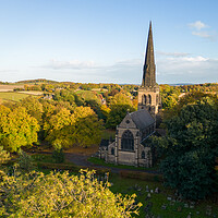 Buy canvas prints of Wentworth Church by Apollo Aerial Photography