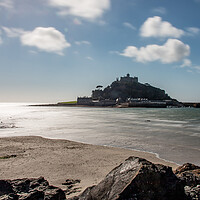 Buy canvas prints of St Michaels Mount by Apollo Aerial Photography